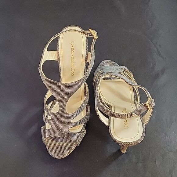 BRAND NEW CAPARROS  PADDED INSOLE SLINGBACK SANDALS G1 - Picture 8 of 13